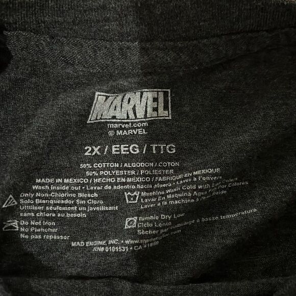 Marvel Disney Tshirts worn once ! Size 2xl - Picture 4 of 5
